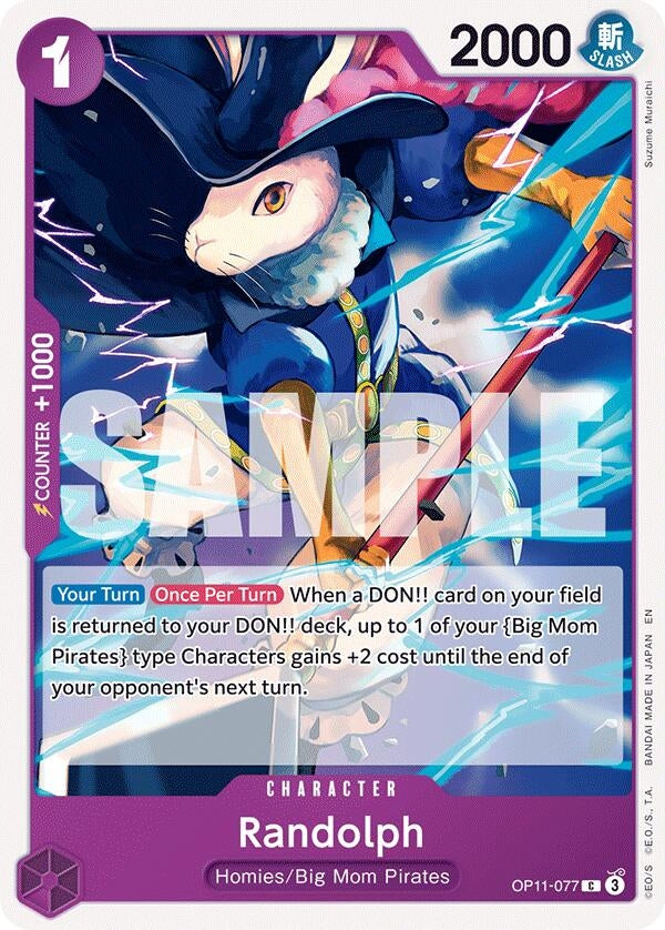 Image for Randolph (OP11-077) (OP11) - One Piece Card Game