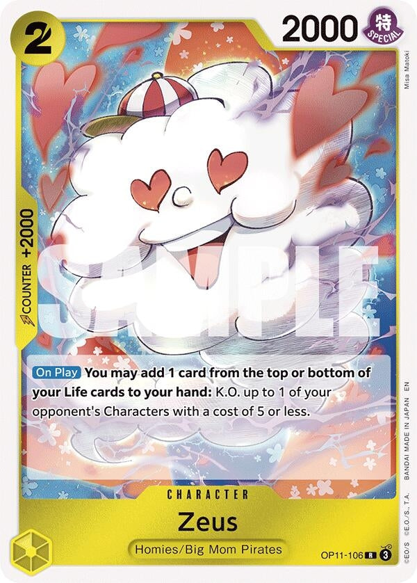 Image for Zeus (OP11-106) (OP11) - One Piece Card Game