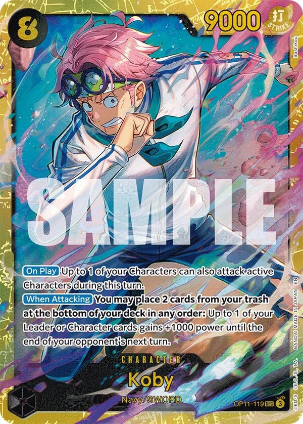 Image for Koby (119) (OP11-119) (OP11) - One Piece Card Game