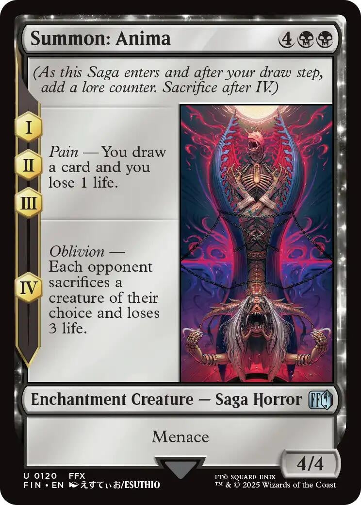 Image for Summon: Anima (120) (FIN) - Magic: The Gathering