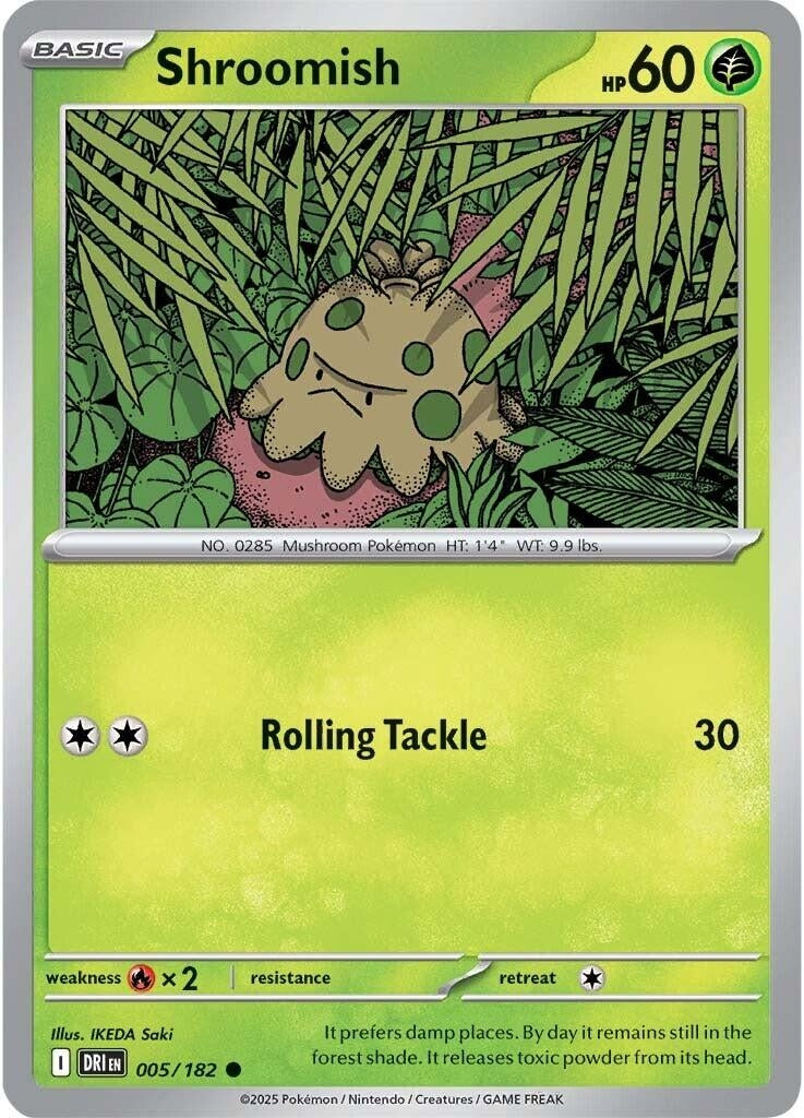 Image for Shroomish (005/182) (DRI) - Pokemon