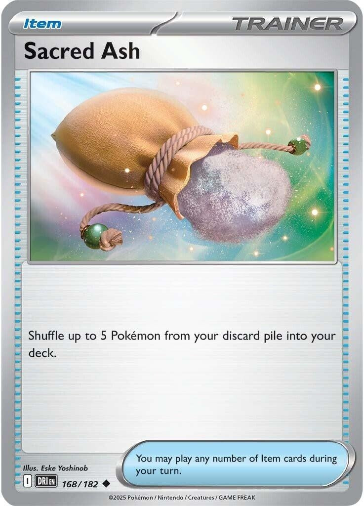 Image for Sacred Ash (168/182) (DRI) - Pokemon