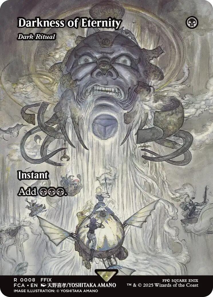 Image for Darkness of Eternity - Dark Ritual (Showcase) (8) (FCA) - Magic: The Gathering