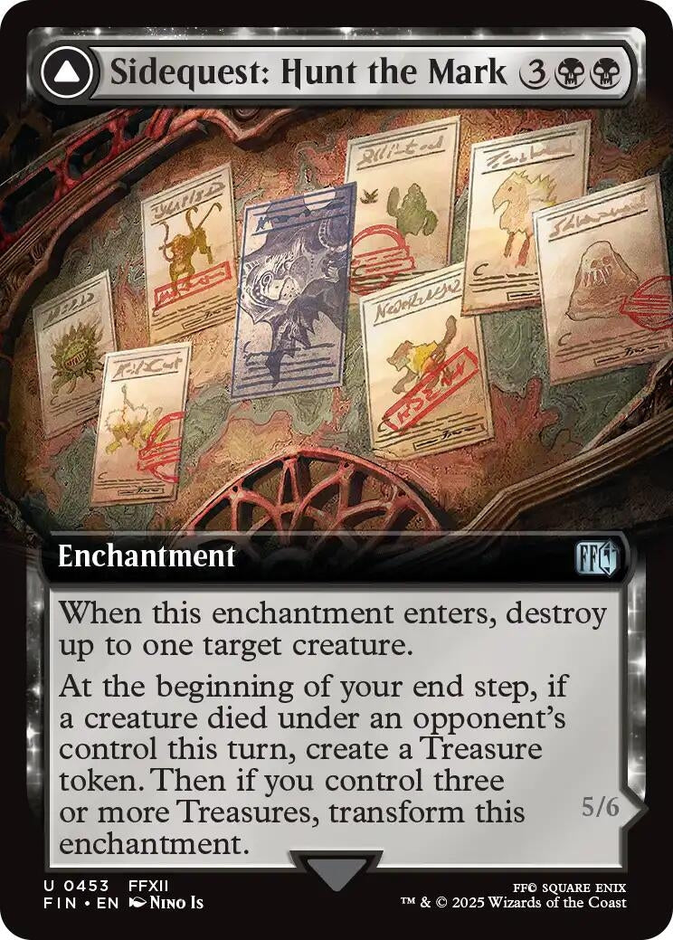 Image for Sidequest: Hunt the Mark (Extended Art) (453) (FIN) - Magic: The Gathering