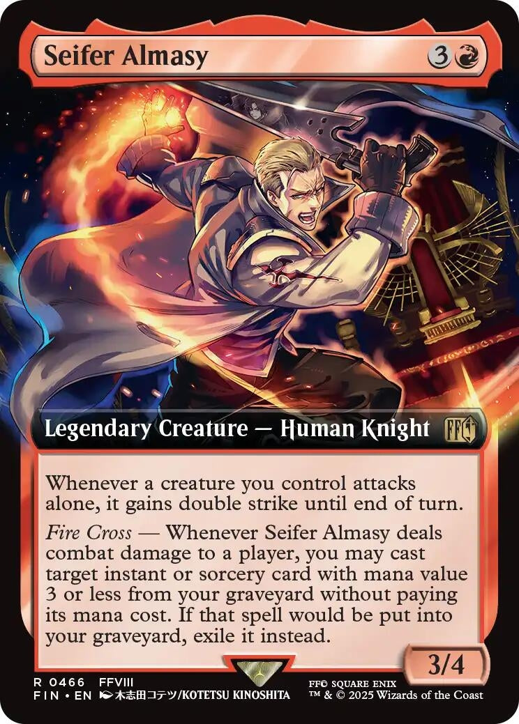 Image for Seifer Almasy (Extended Art) (466) (FIN) - Magic: The Gathering