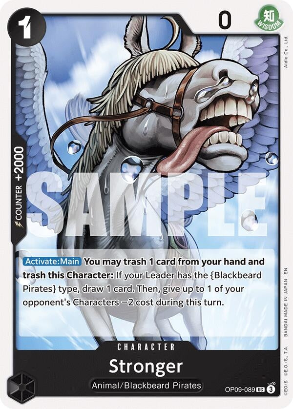 Image for Stronger (Reprint) (OP09-089) (ST-27) - One Piece Card Game
