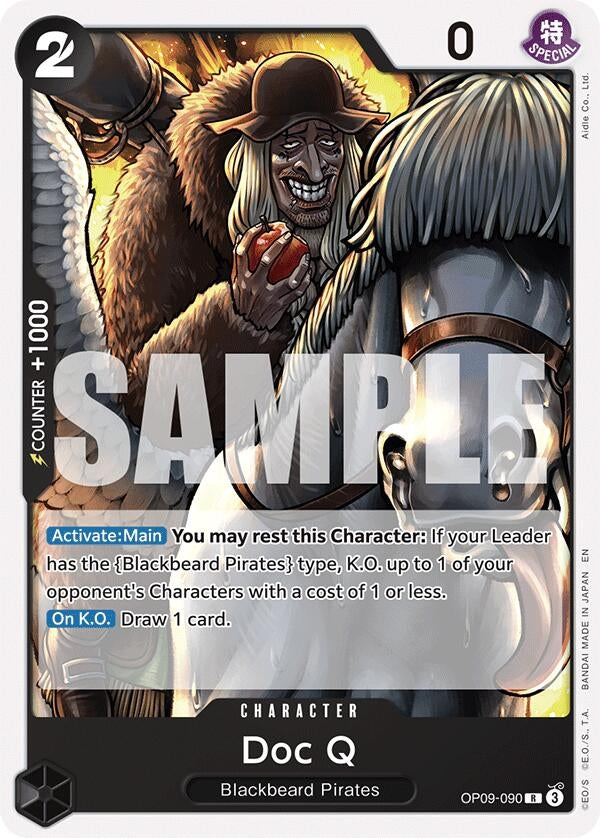 Image for Doc Q (Reprint) (OP09-090) (ST-27) - One Piece Card Game