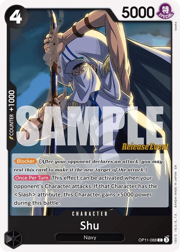 Image for Shu (OP11-088) (OP11 RE) - One Piece Card Game