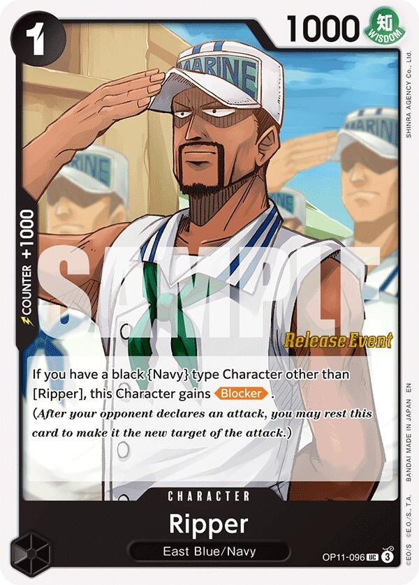 Image for Ripper (OP11-096) (OP11 RE) - One Piece Card Game