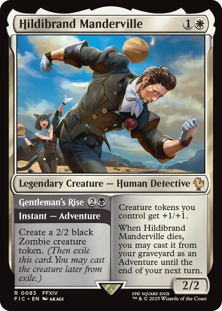 Image for Hildibrand Manderville (Surge Foil) (83) (FIC) - Magic: The Gathering