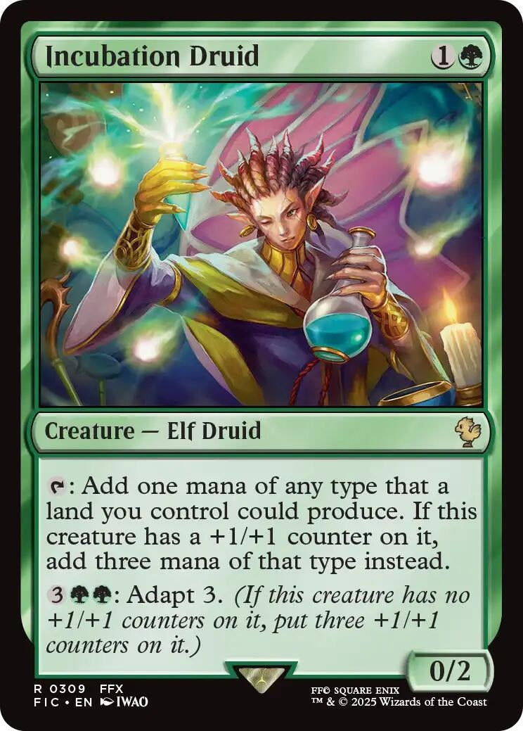 Image for Incubation Druid (Surge Foil) (309) (FIC) - Magic: The Gathering