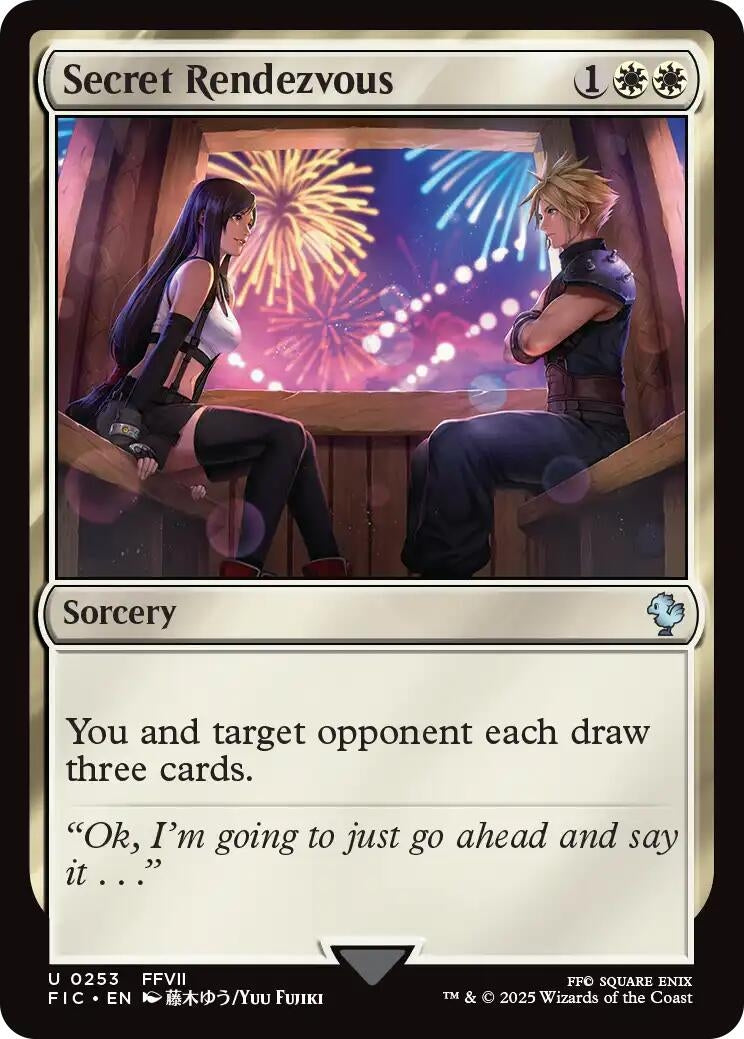 Image for Secret Rendezvous (0253) (Surge Foil) (253) (FIC) - Magic: The Gathering