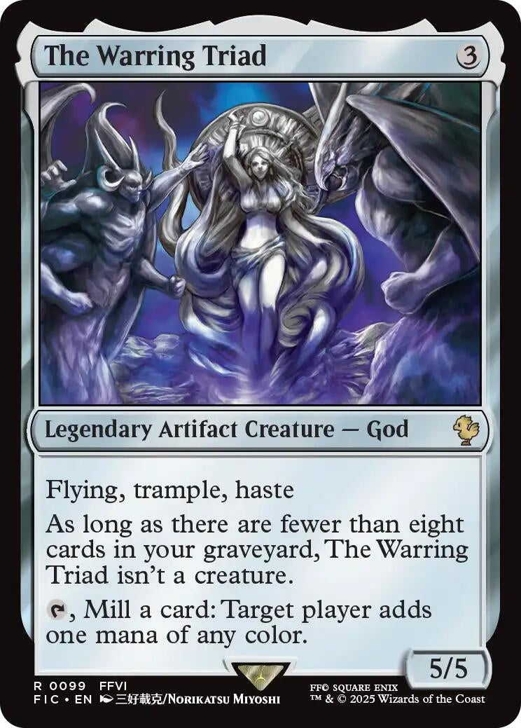 Image for The Warring Triad (Surge Foil) (99) (FIC) - Magic: The Gathering
