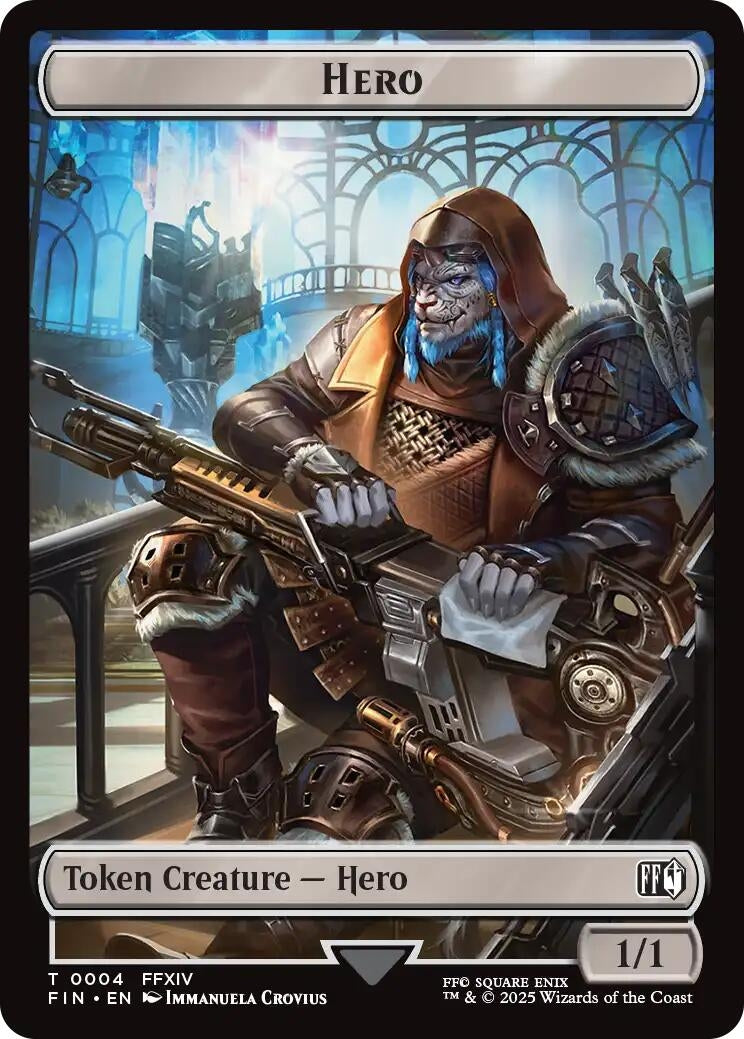 Image for Hero (0004) // Food Double-Sided Token (4 // 22) (FIN) - Magic: The Gathering