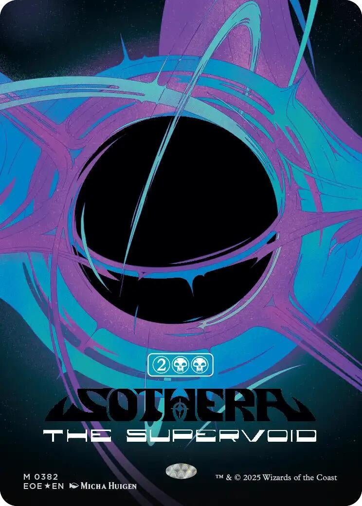 Image for Sothera, the Supervoid (Singularity Foil) (382) (EOE) - Magic: The Gathering