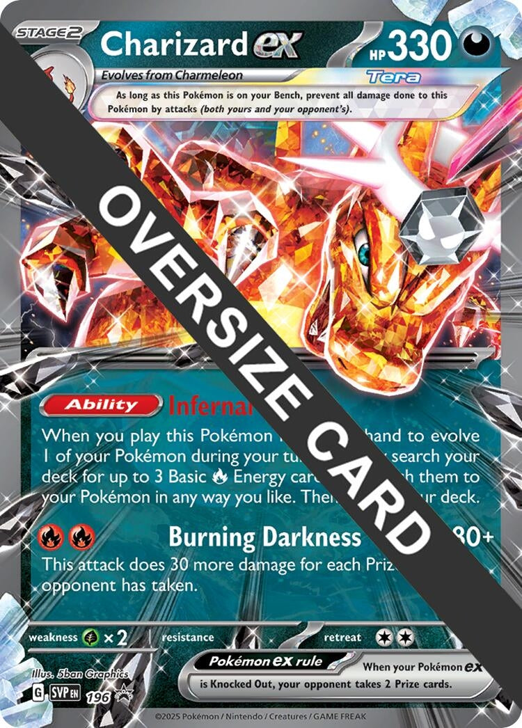 Image for Charizard ex -196 (196) (PR) - Pokemon