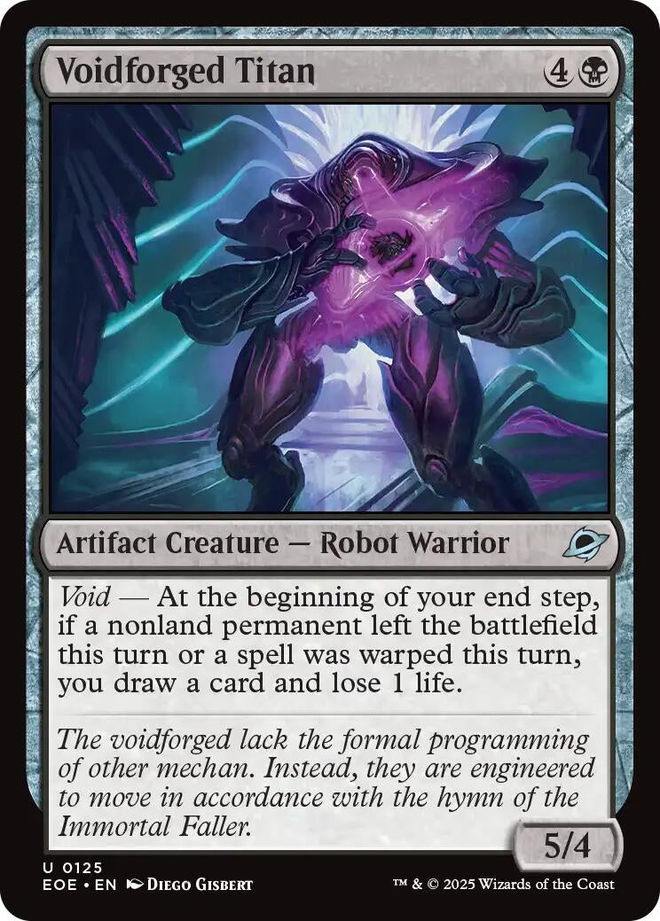 Image for Voidforged Titan (125) (EOE) - Magic: The Gathering