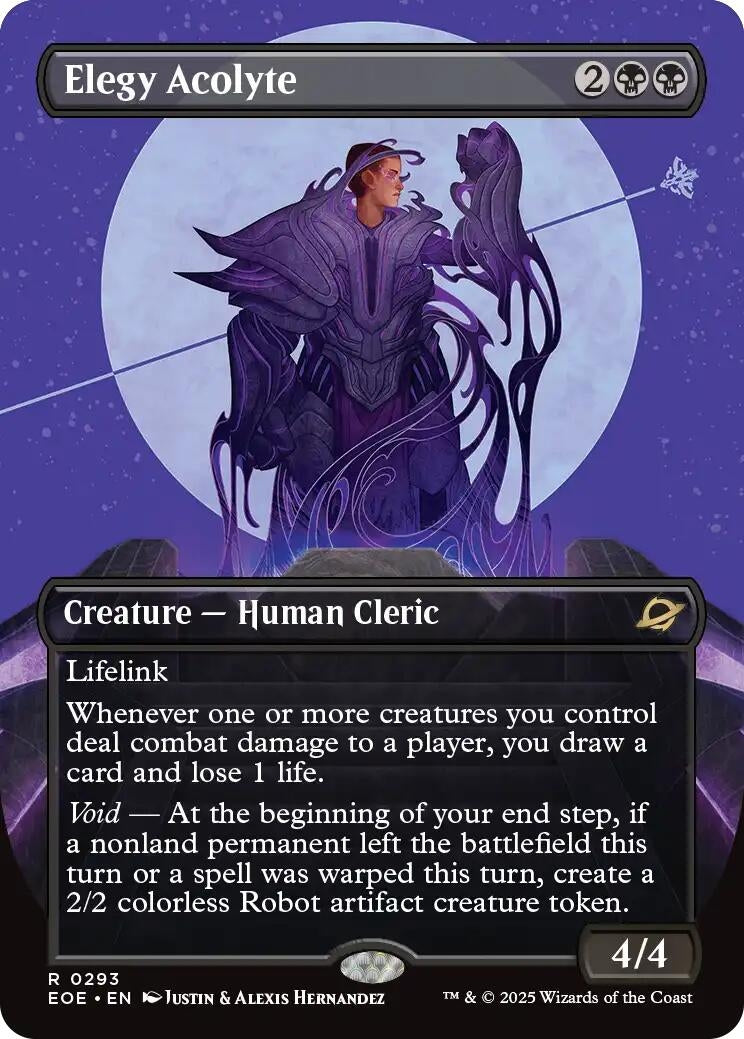 Image for Elegy Acolyte (Borderless) (293) (EOE) - Magic: The Gathering