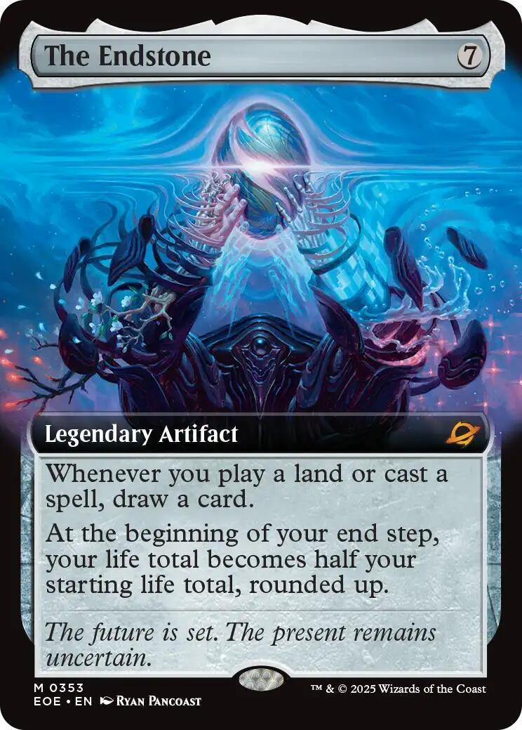 Image for The Endstone (Extended Art) (353) (EOE) - Magic: The Gathering