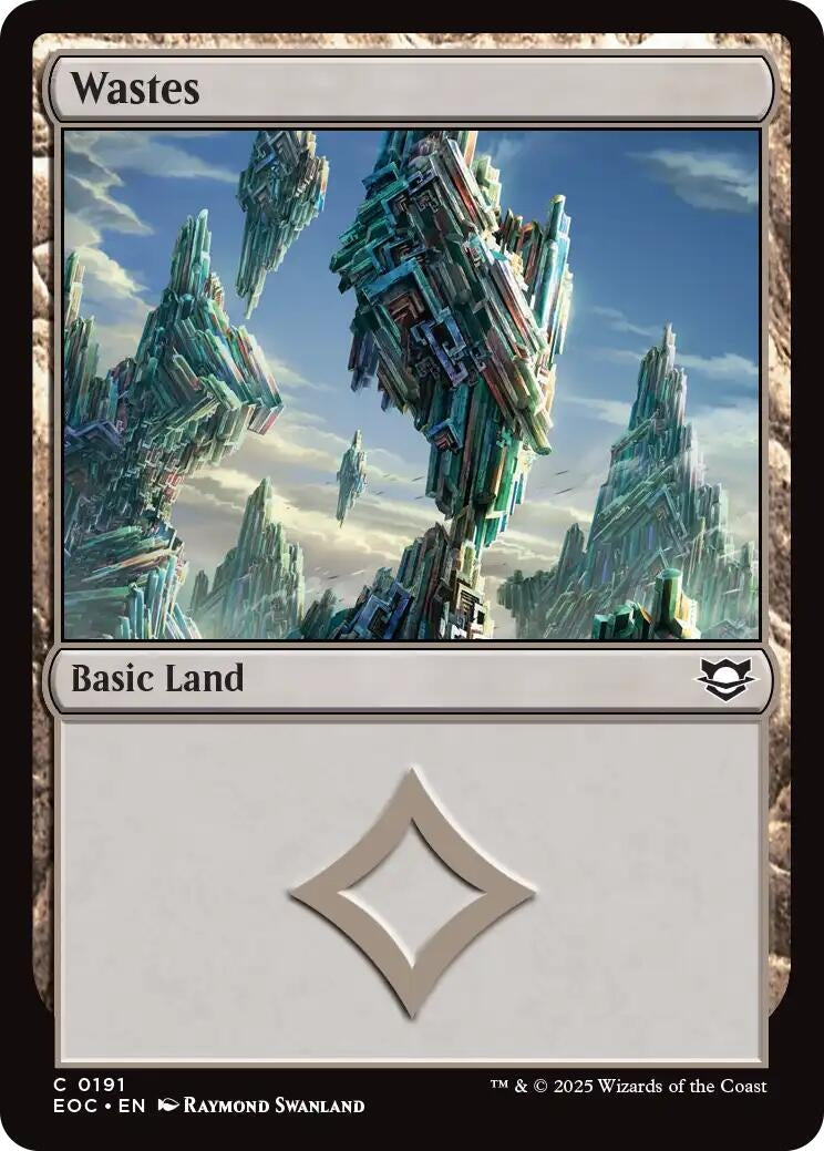 Image for Wastes (191) (EOC) - Magic: The Gathering