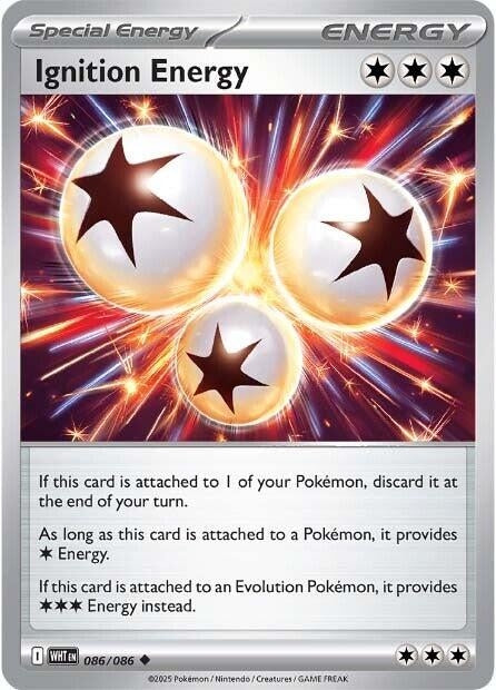 Image for Ignition Energy (086/086) (WHT) - Pokemon