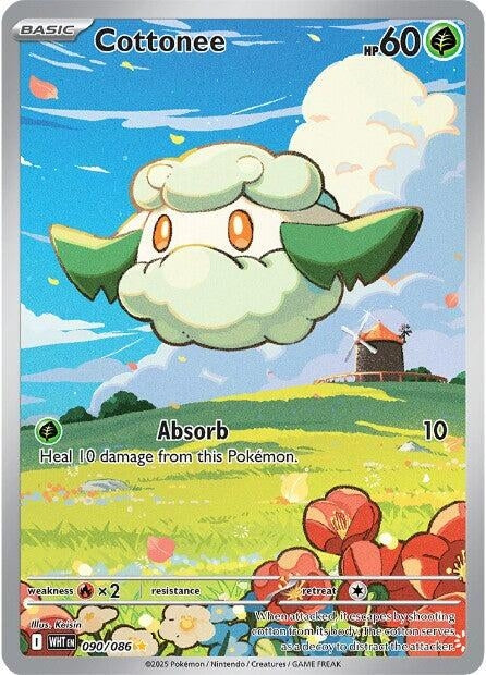 Image for Cottonee (090/086) (WHT) - Pokemon