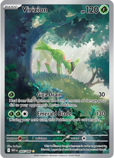 Image for Virizion (095/086) (WHT) - Pokemon