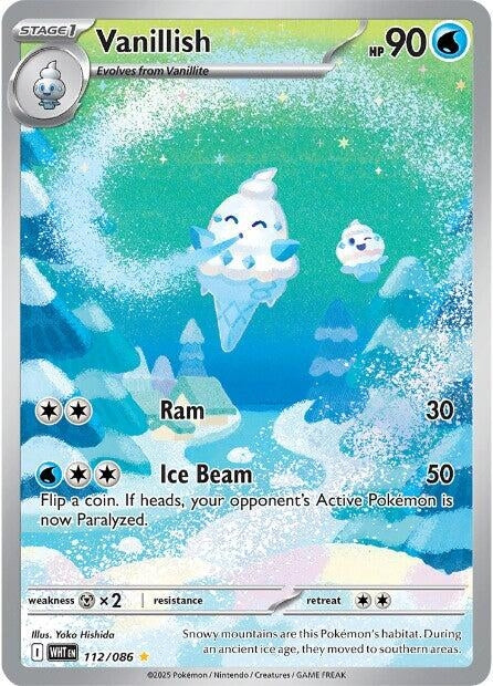 Image for Vanillish (112/086) (WHT) - Pokemon