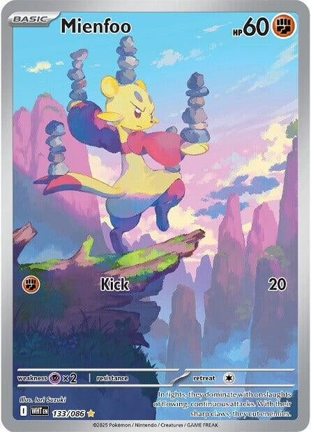 Image for Mienfoo (133/086) (WHT) - Pokemon
