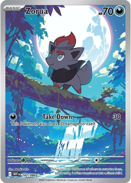 Image for Zorua (142/086) (WHT) - Pokemon