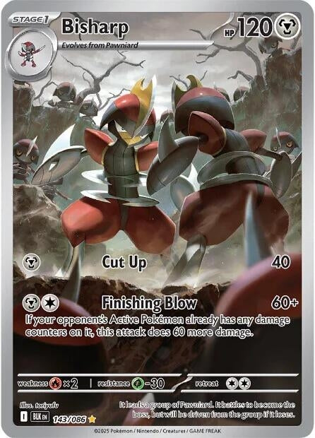 Image for Bisharp (143/086) (BLK) - Pokemon