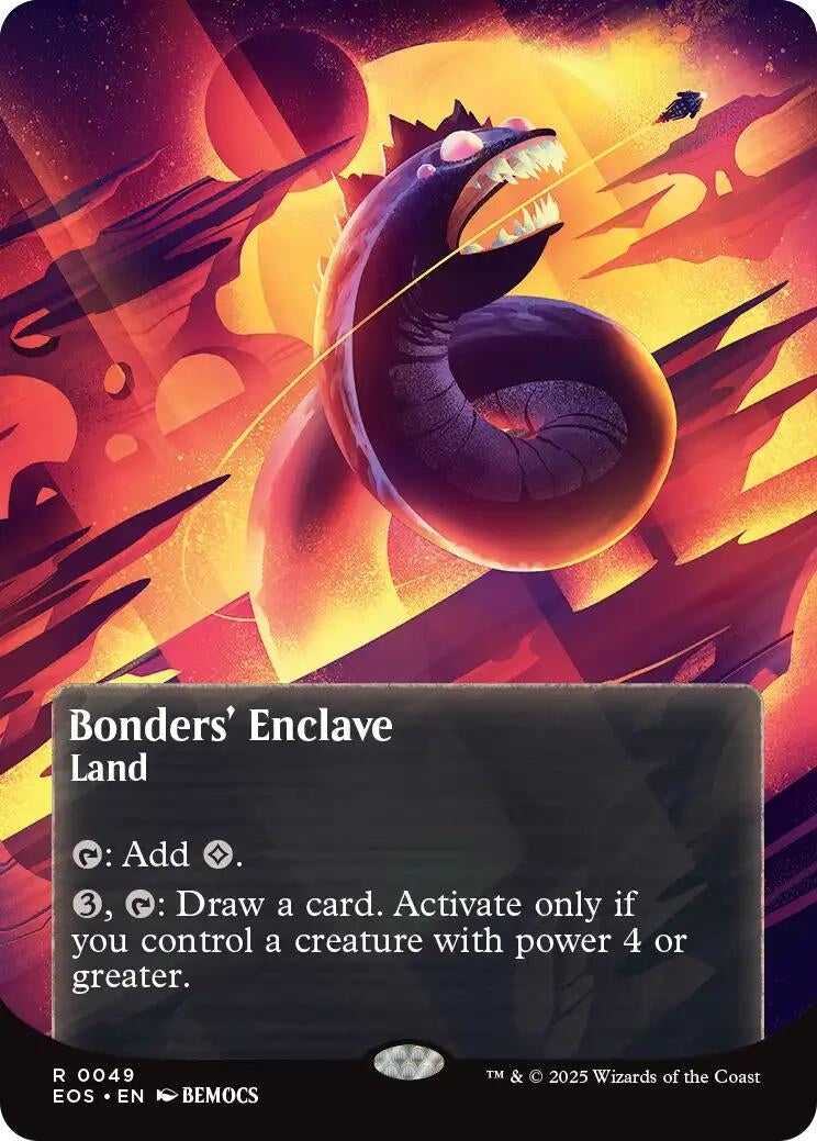 Image for Bonders' Enclave (0049) (Borderless) (49) (EOS) - Magic: The Gathering