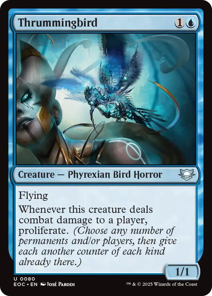 Image for Thrummingbird (80) (EOC) - Magic: The Gathering