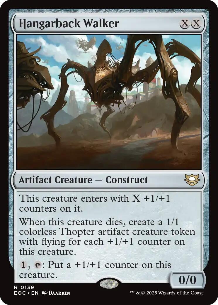 Image for Hangarback Walker (139) (EOC) - Magic: The Gathering