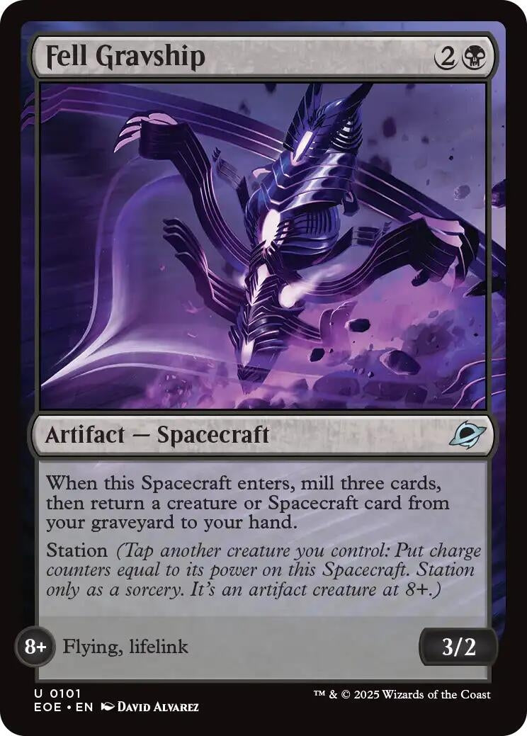 Image for Fell Gravship (101) (EOE) - Magic: The Gathering