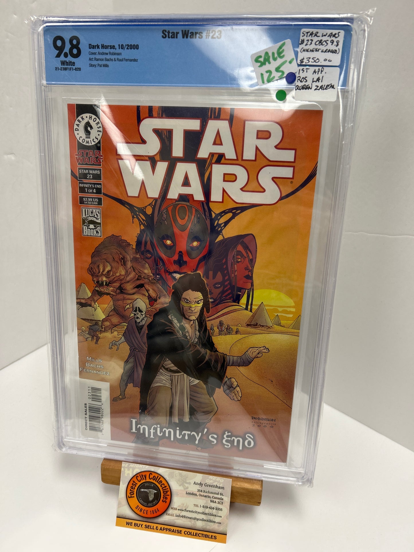 Star Wars #23 (White Pages) {CBCS 9.8}