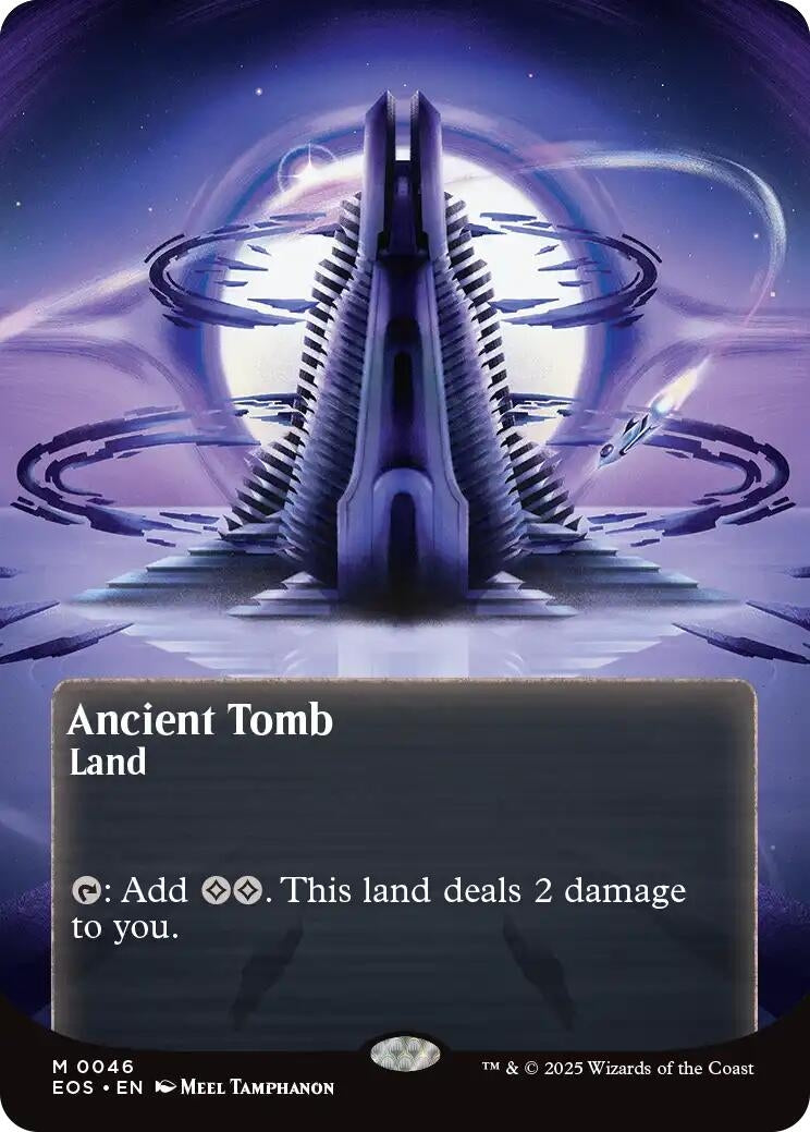Image for Ancient Tomb (0046) (Borderless) (46) (EOS) - Magic: The Gathering
