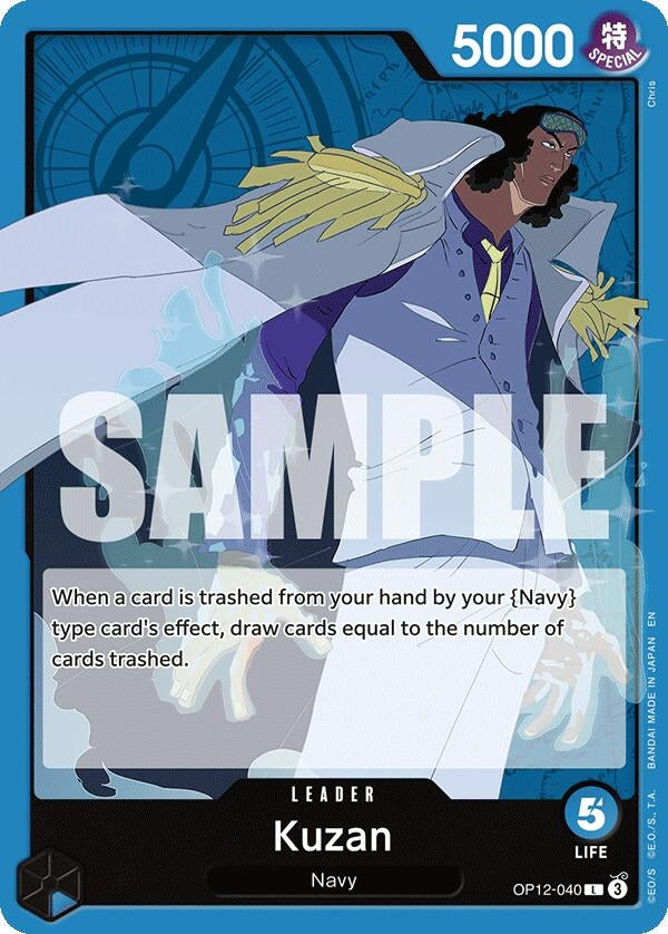 Image for Kuzan (040) (OP12-040) (OP12) - One Piece Card Game