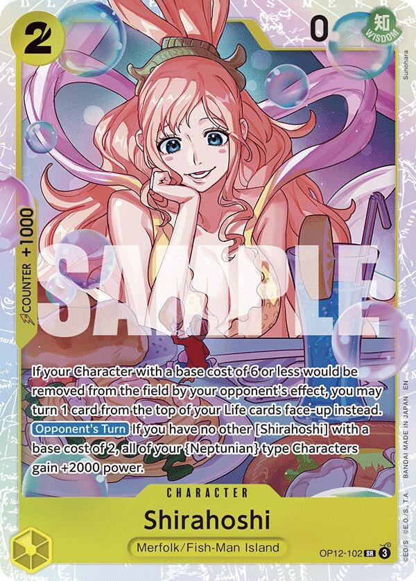 Image for Shirahoshi (OP12-102) (OP12) - One Piece Card Game