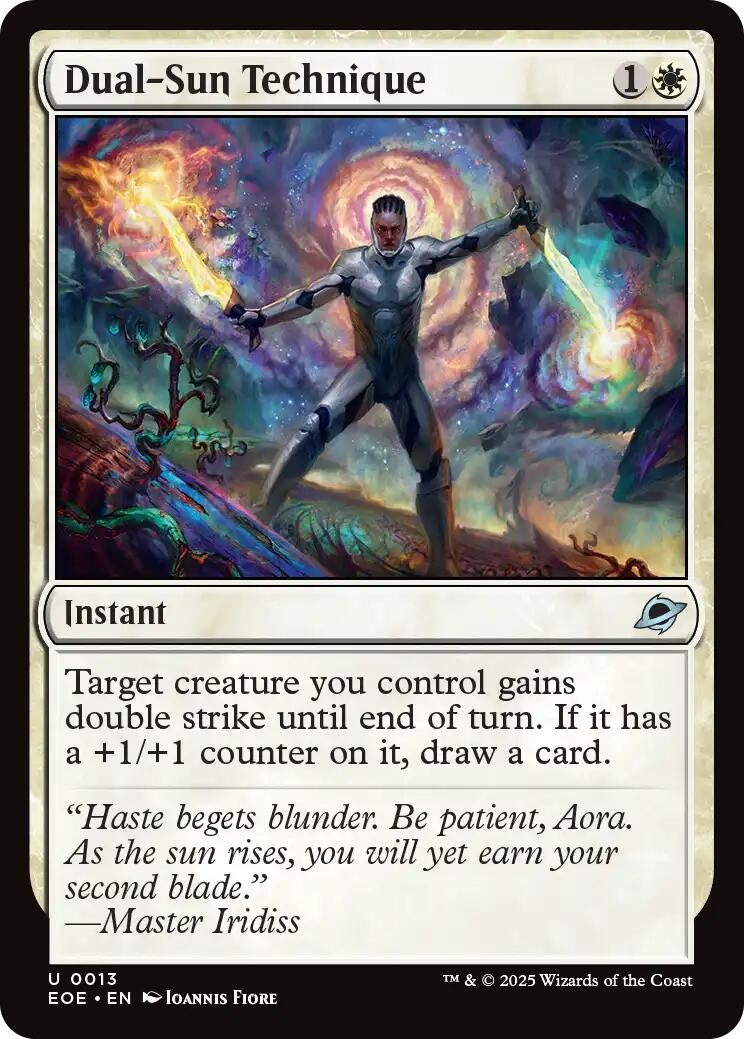 Image for Dual-Sun Technique (13) (EOE) - Magic: The Gathering