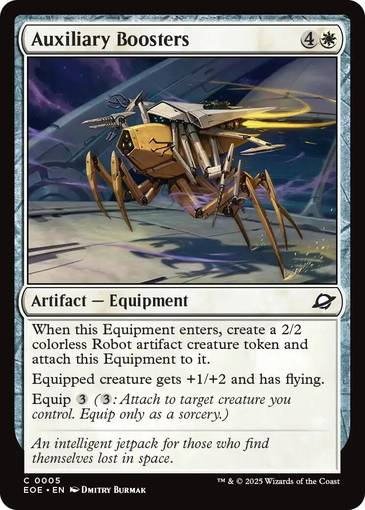 Image for Auxiliary Boosters (5) (EOE) - Magic: The Gathering