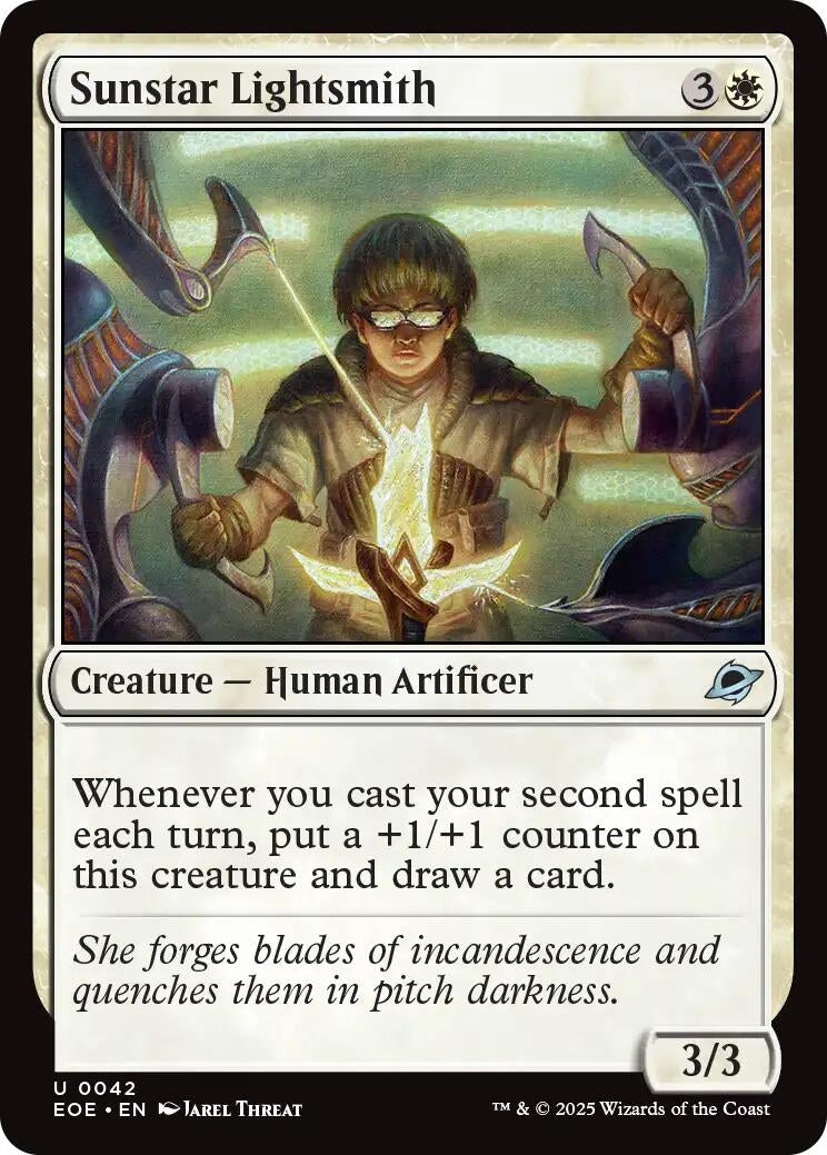 Image for Sunstar Lightsmith (42) (EOE) - Magic: The Gathering