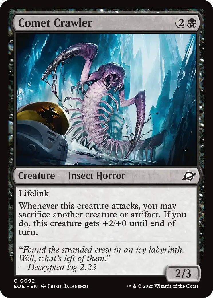 Image for Comet Crawler (92) (EOE) - Magic: The Gathering