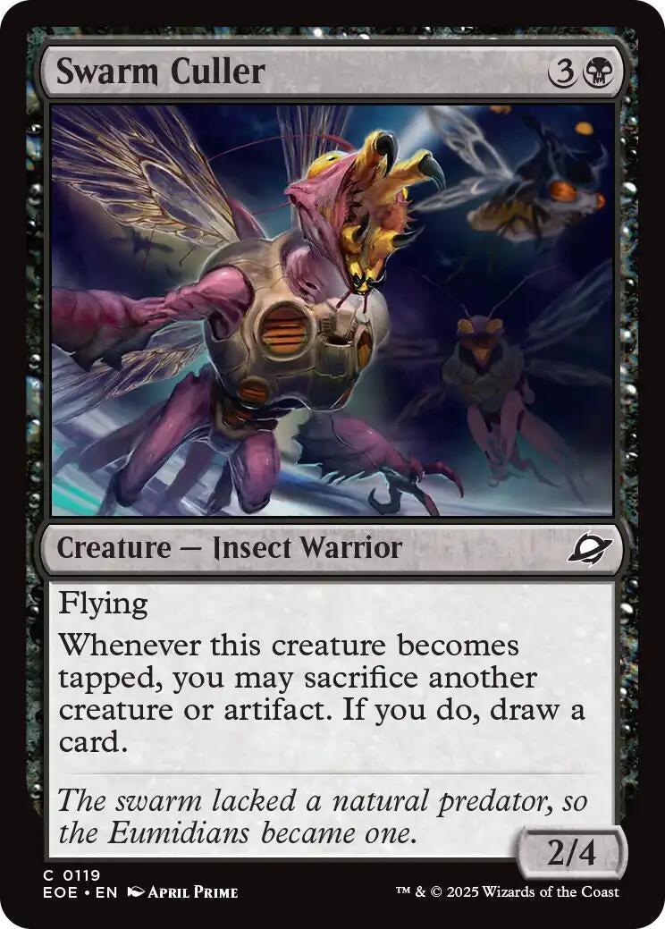 Image for Swarm Culler (119) (EOE) - Magic: The Gathering