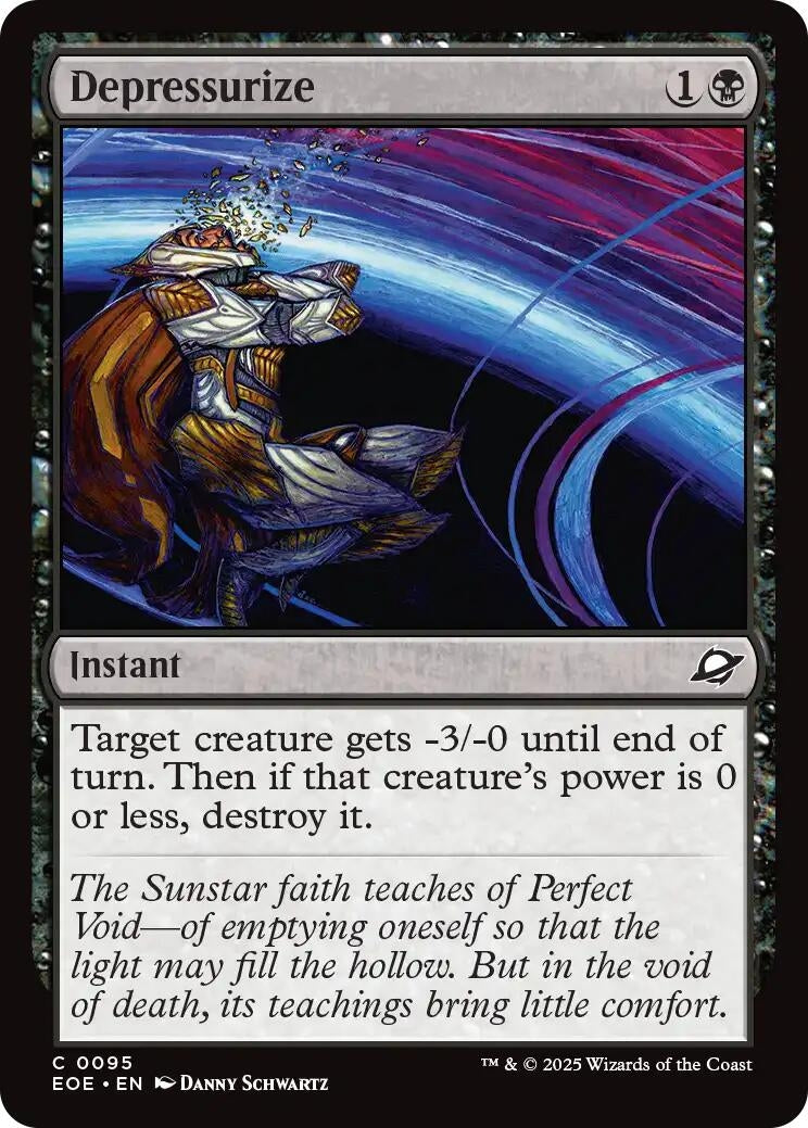 Image for Depressurize (95) (EOE) - Magic: The Gathering