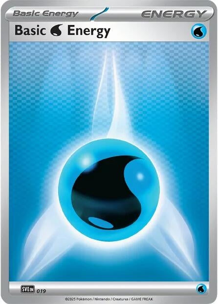 Image for Basic Water Energy - 019 (019) (SVE) - Pokemon