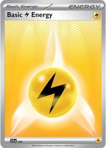 Image for Basic Lightning Energy - 020 (020) (SVE) - Pokemon