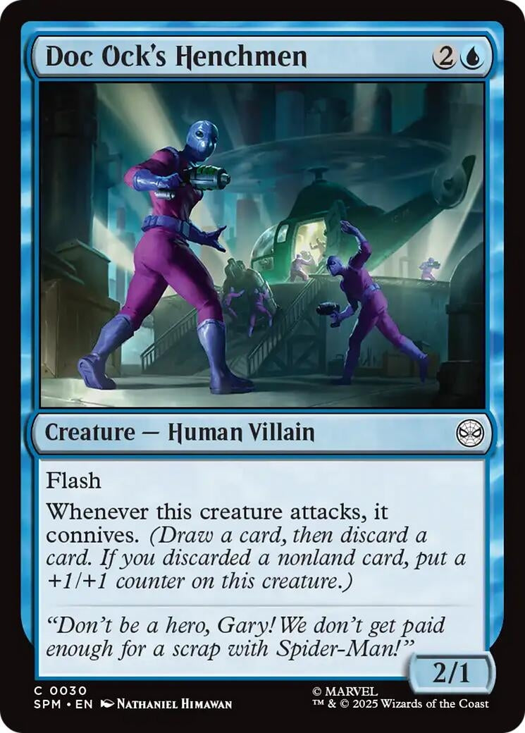 Image for Doc Ock's Henchmen (30) (SPM) - Magic: The Gathering