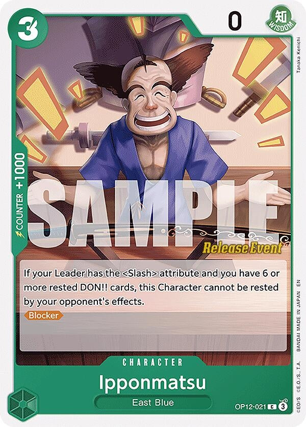 Image for Ipponmatsu (OP12-021) (OP12 RE) - One Piece Card Game