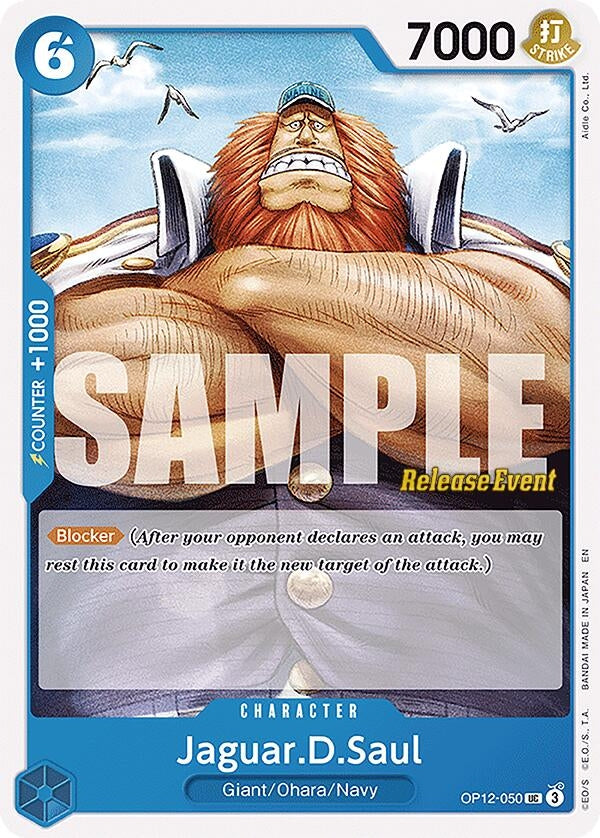 Image for Jaguar.D.Saul (OP12-050) (OP12 RE) - One Piece Card Game
